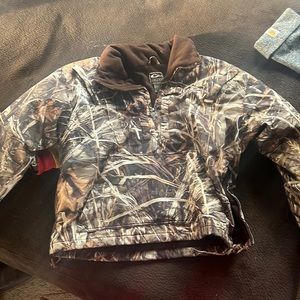 Mens drake  pullover jacket